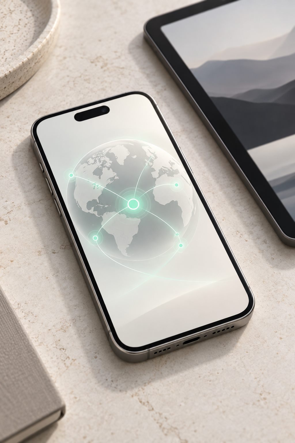 薄荷加速器苹果客户端在iPhone上的连接界面
